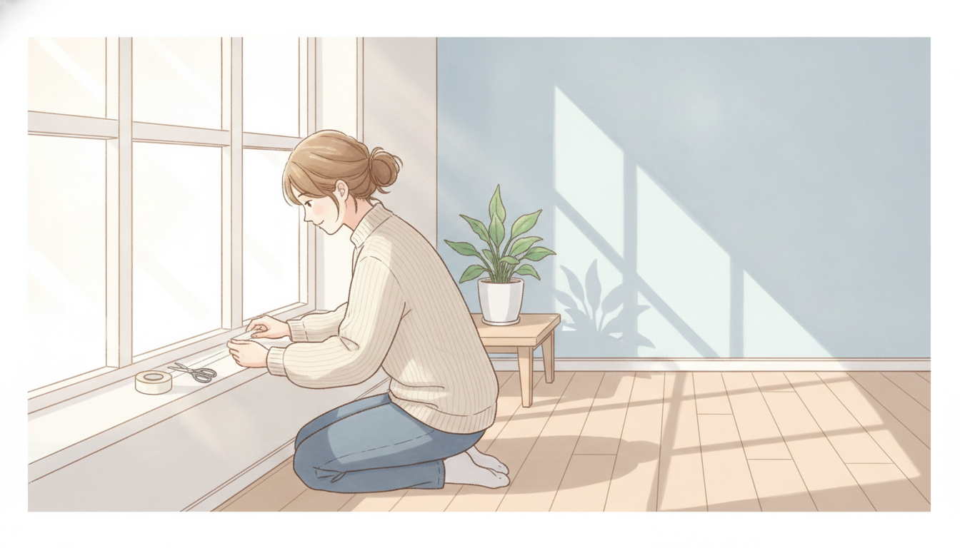 虫を部屋に入れないための予防対策